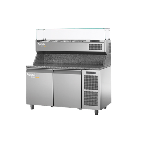 Стол холодильный для пиццы Apach Chef Line LTPZ11TUD38 GN 1/3